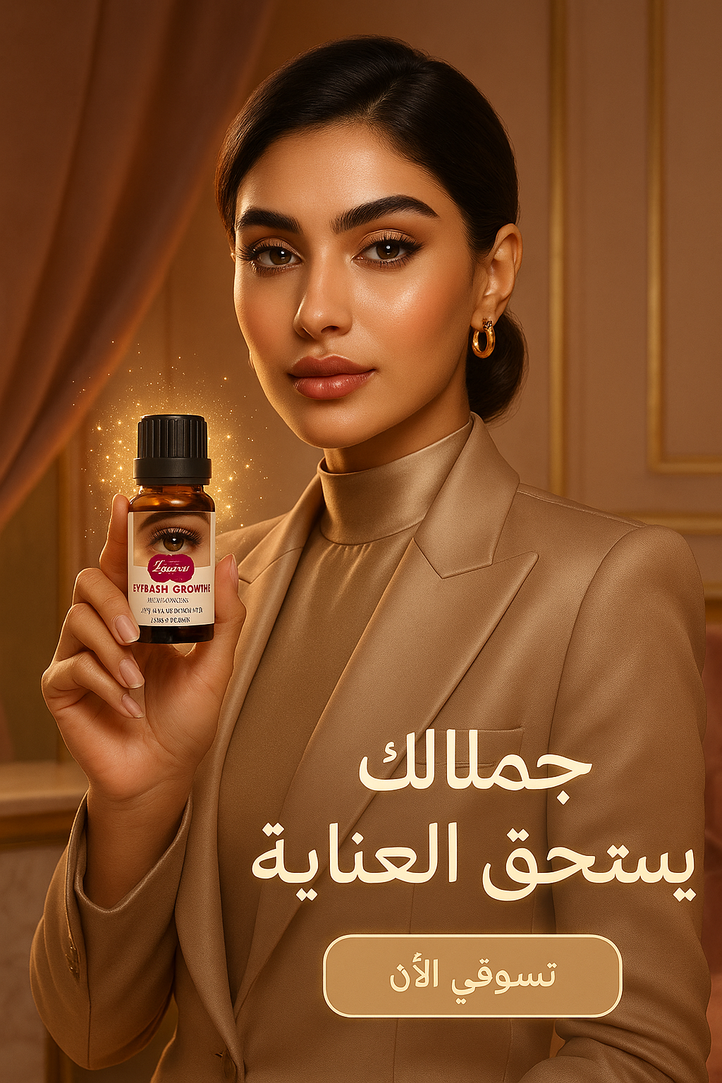 سيروم LushLash لنمو الرموش – لرموش أطول وأكثر كثافة بشكل طبيعي