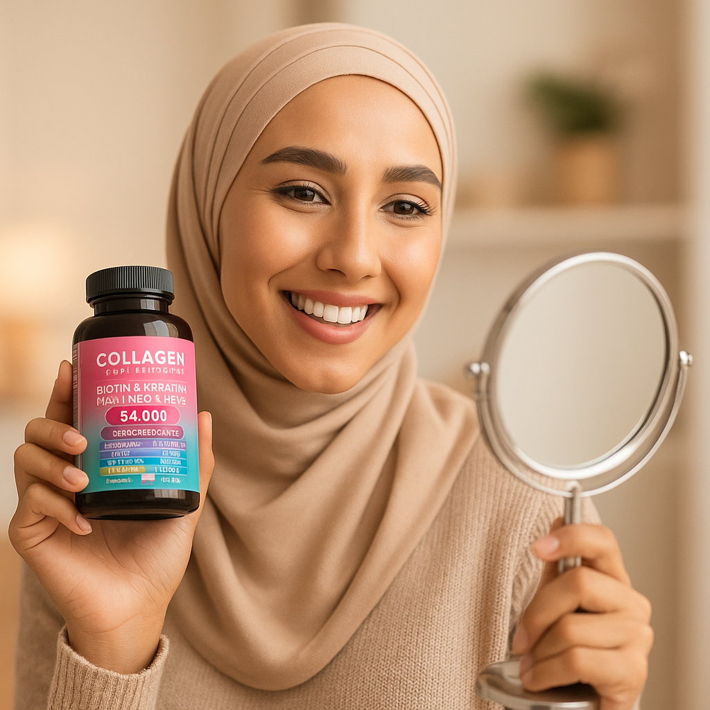 علكة الكولاجين – إشراقة يومية لبشرتك وشعرك وأظافرك