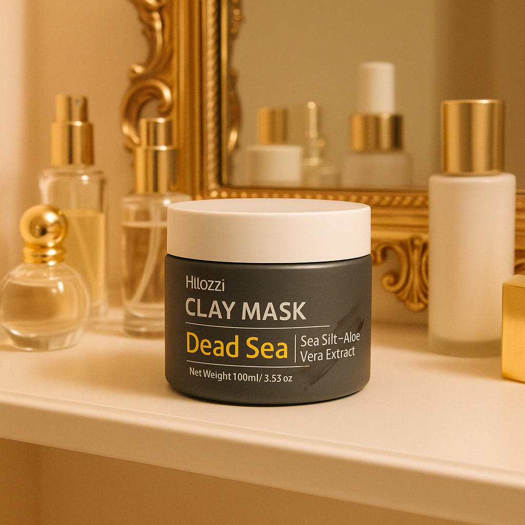 قناع الطين من البحر الميت – تنقية البشرة وشد المسام