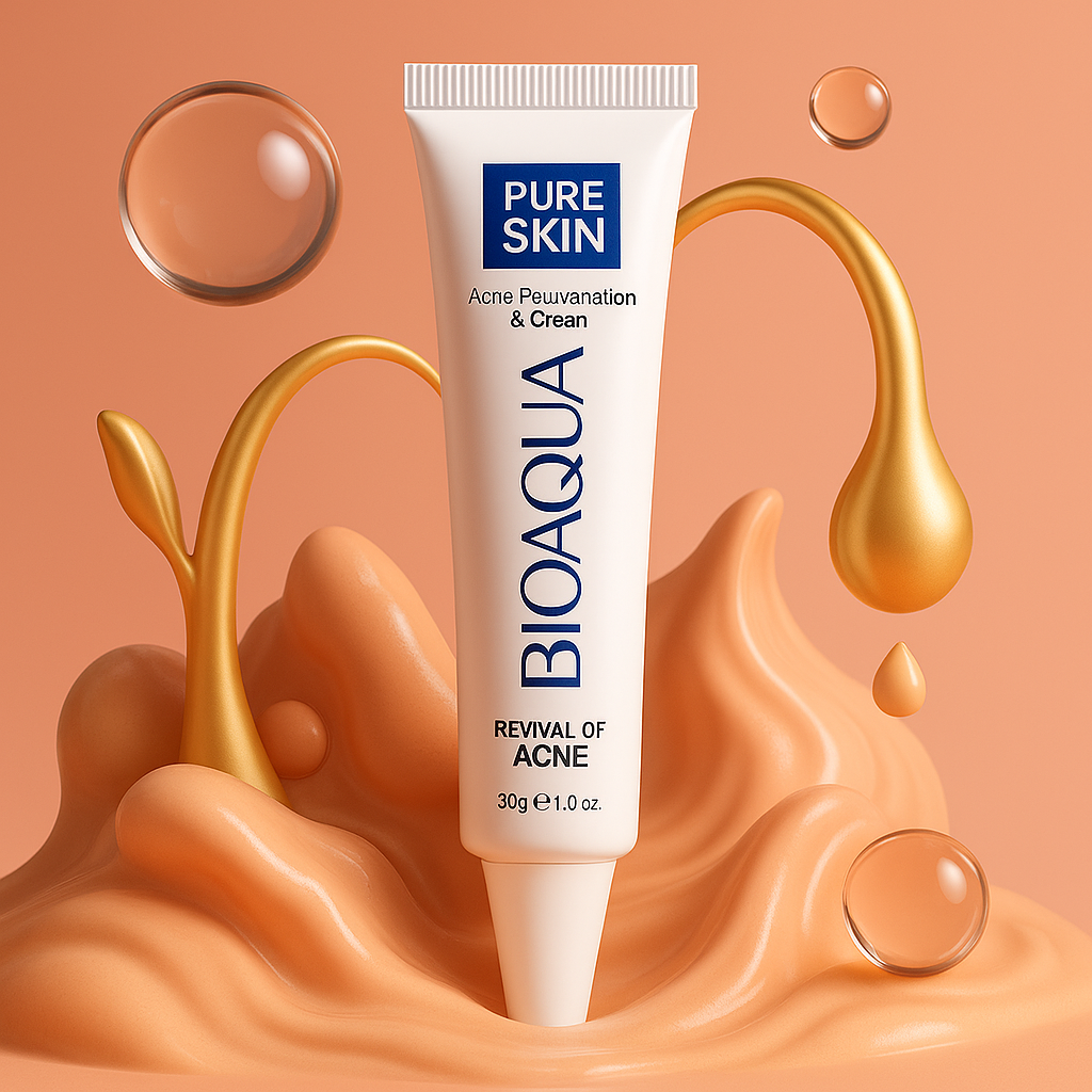 كريم BIOAQUA PURE SKIN – لعلاج حب الشباب وتجديد البشرة بفعالية